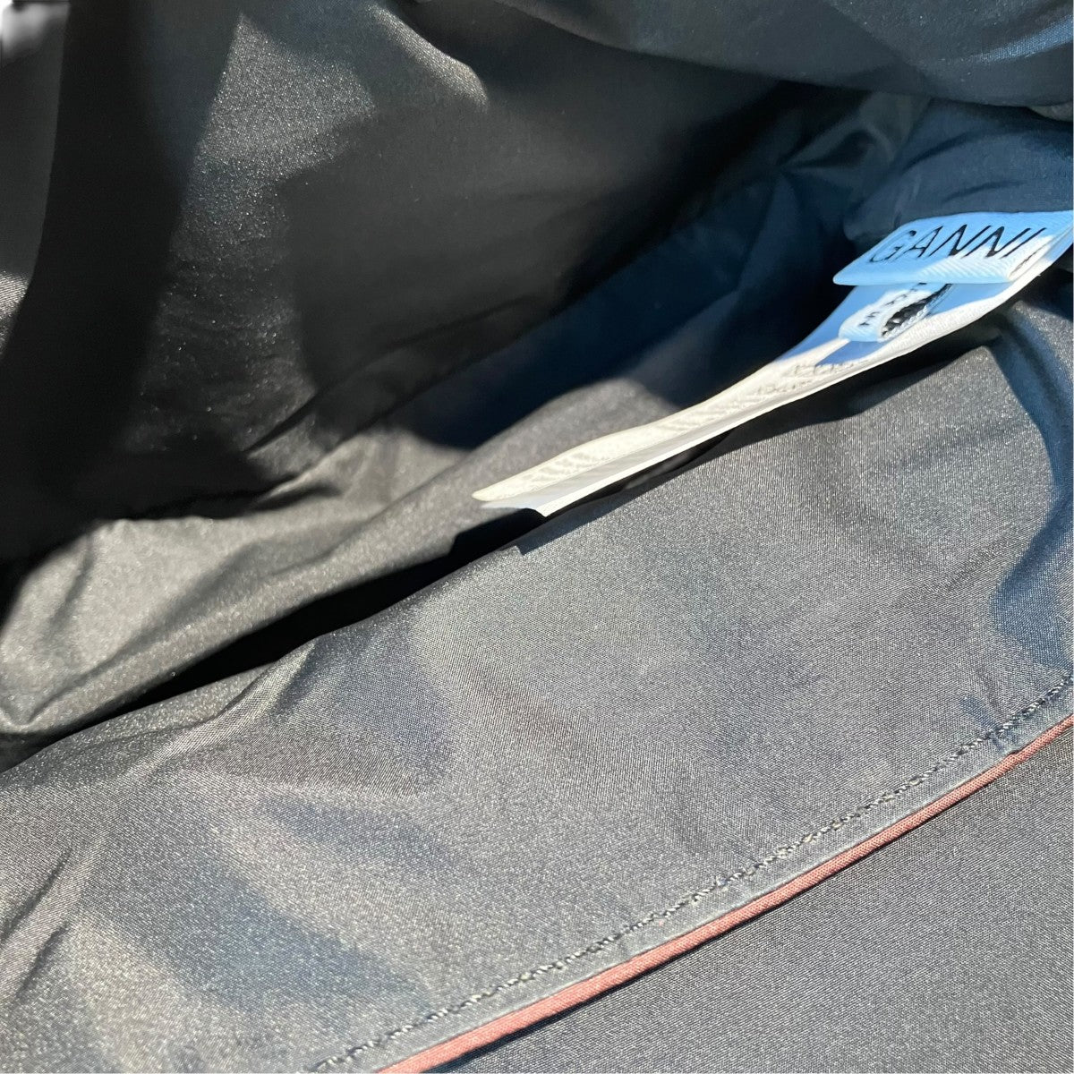 Ganni Tech Mini Satchelショルダーバッグ 古着・中古-5枚目のアイテム画像