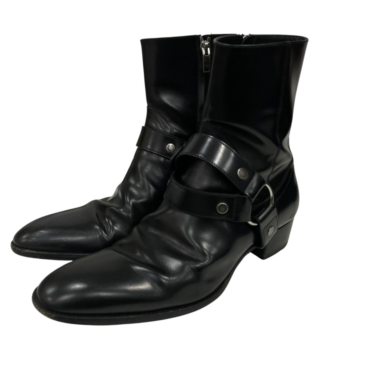 Saint Laurent Paris ハーネスブーツD1573070 古着・中古-1枚目のアイテム画像