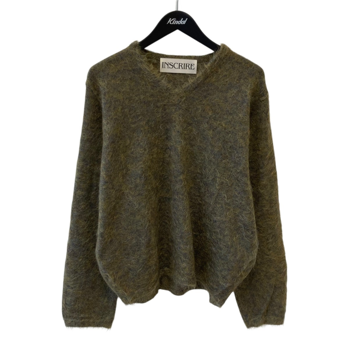 25AWShaggy V-neck PulloverニットI25AW-K17