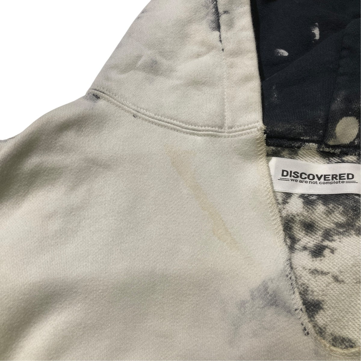 DISCOVERED BLEACH PULL HOODIEパーカーDC-AW25-CU-14 古着・中古-6枚目のアイテム画像