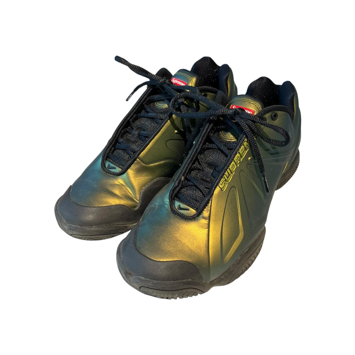 NIKE×Supreme Air Zoom CourtpositeスニーカーFB8934-700 古着・中古-1枚目のアイテム画像