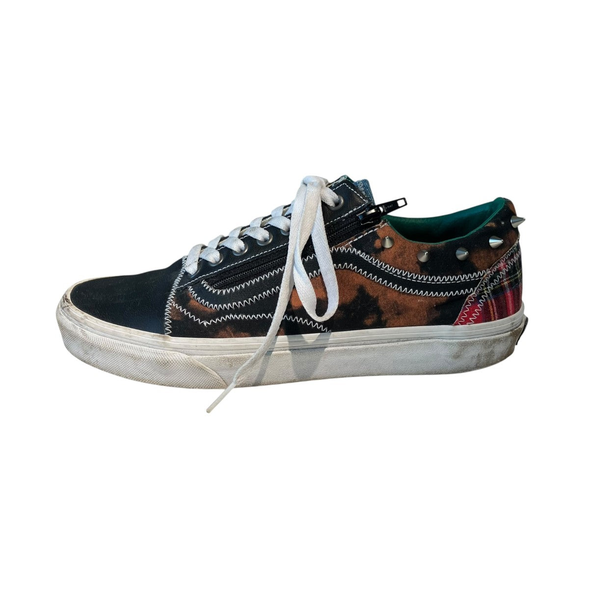 VANS Old Skool Zip MultiスニーカーVN0A34939GB 古着・中古-2枚目のアイテム画像
