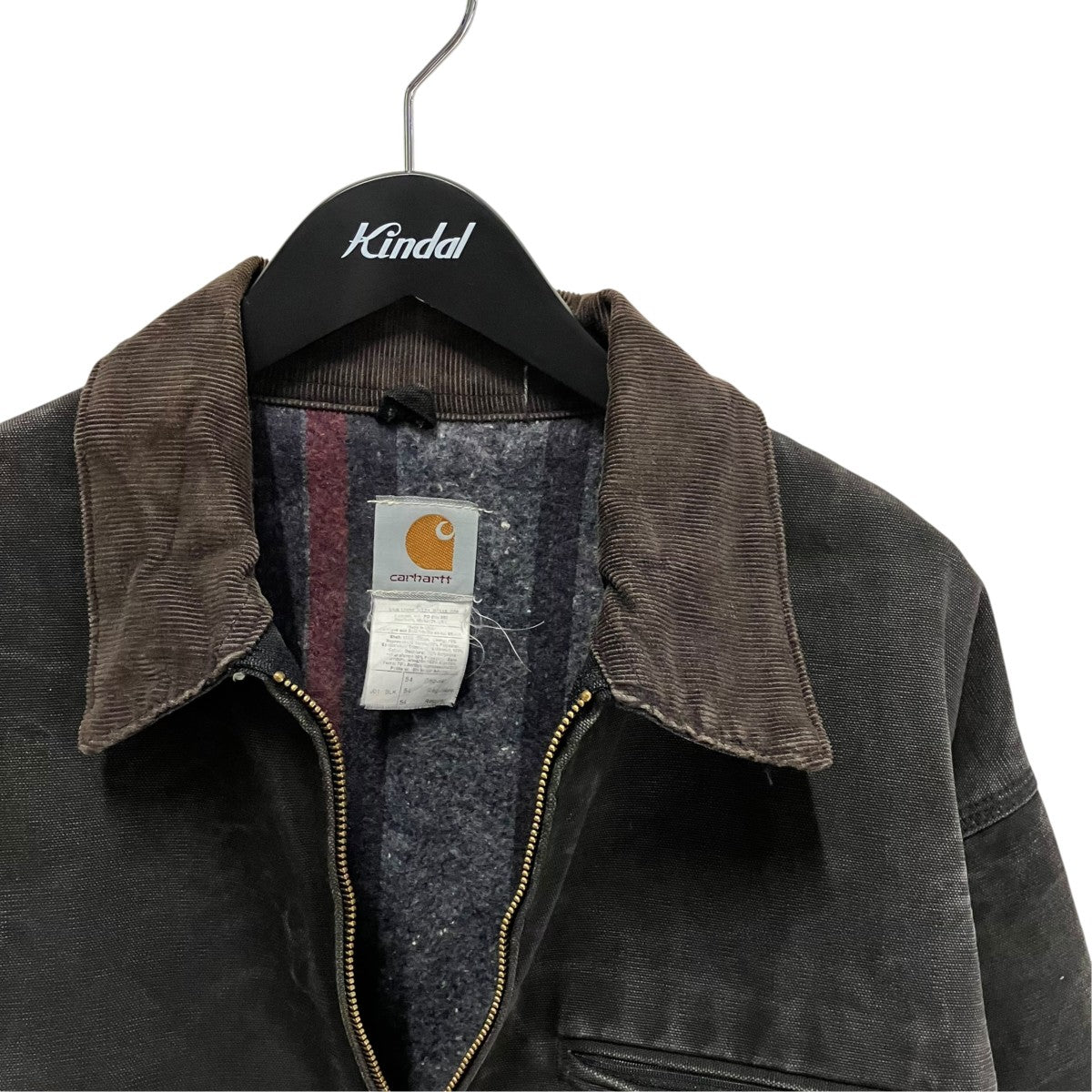CarHartt ジャケットj01 blk 古着・中古-3枚目のアイテム画像