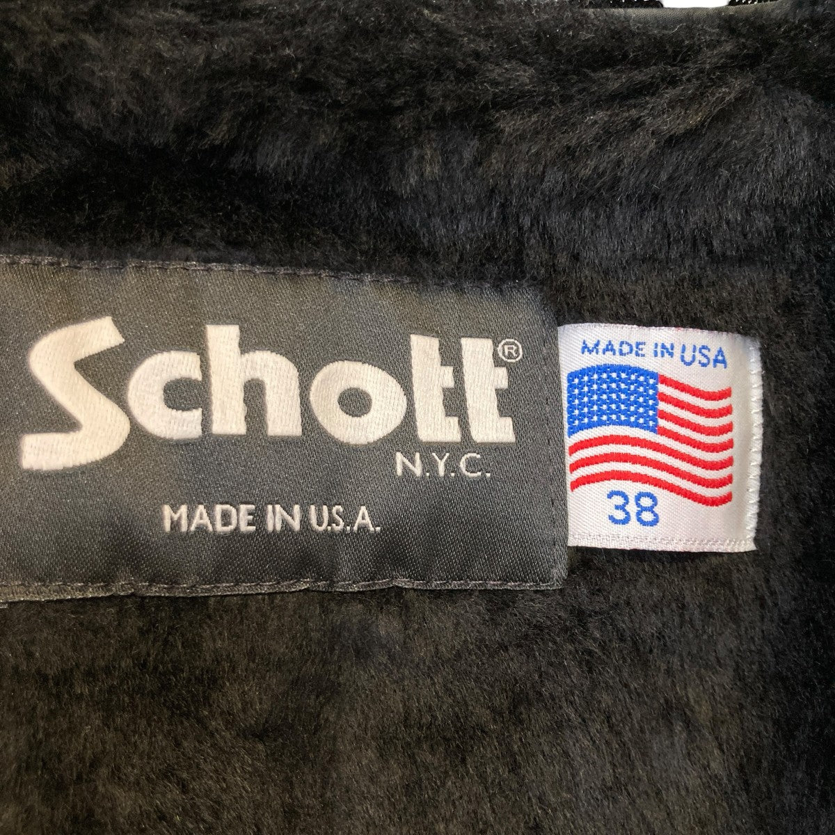 Schott ライナー付 レザージャケット6549104074 古着・中古-6枚目のアイテム画像