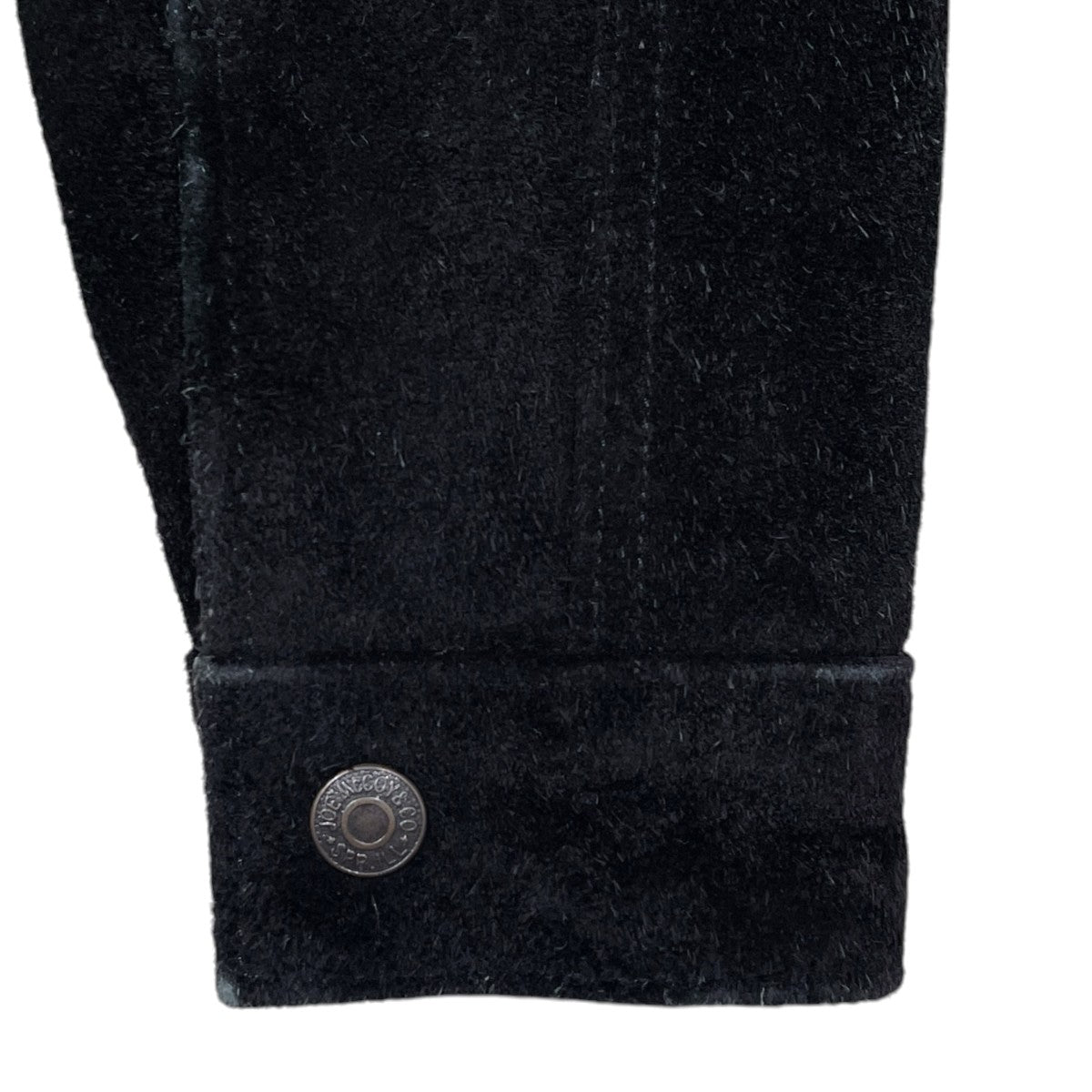 Joe McCOY レザージャケット ROUGH OUT LEATHER WESTERN JACKET ラフアウトレザーウエスタンジャケット 古着・中古-5枚目のアイテム画像