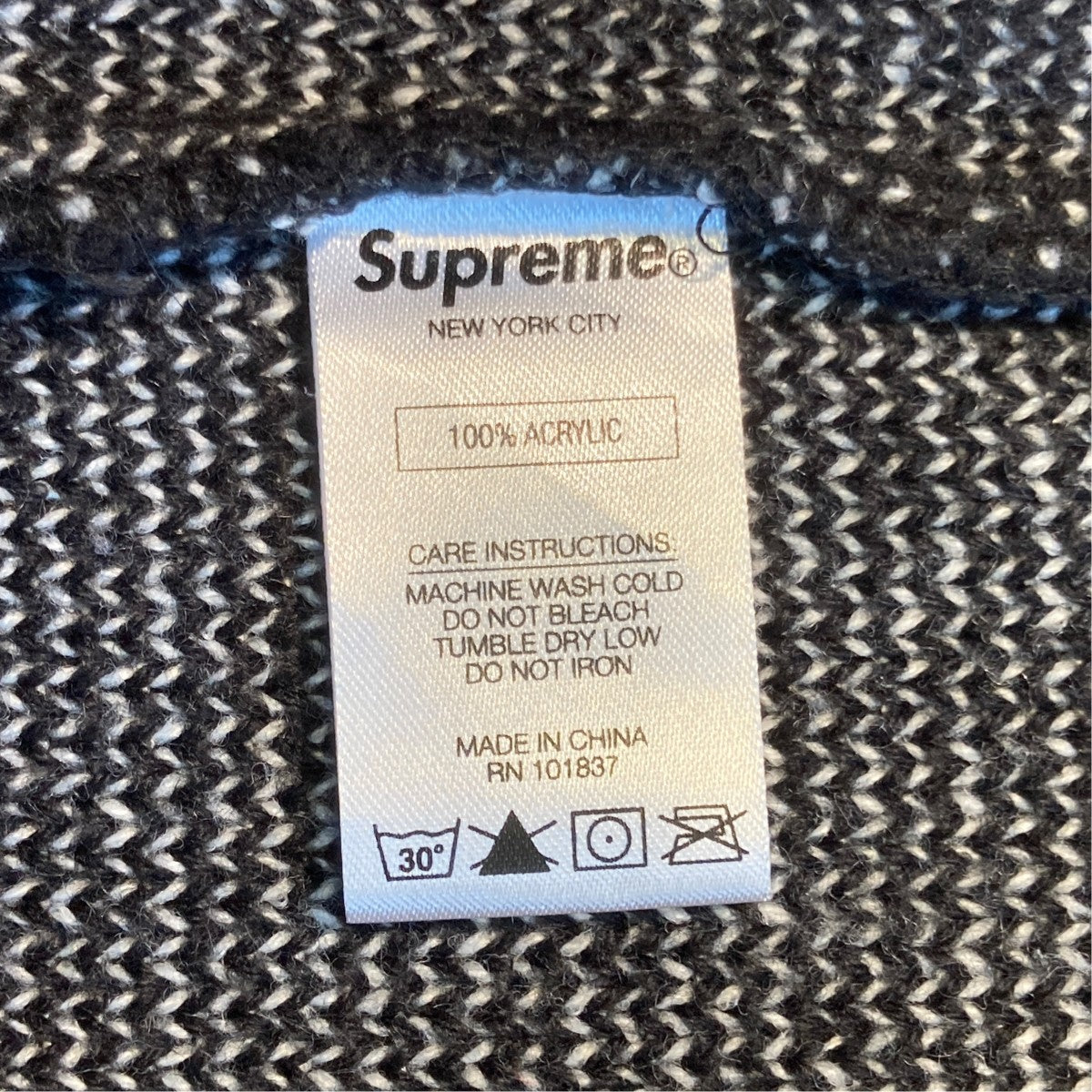 Supreme 16AWSlayer Reign In Blood Sweaterニット 古着・中古-6枚目のアイテム画像