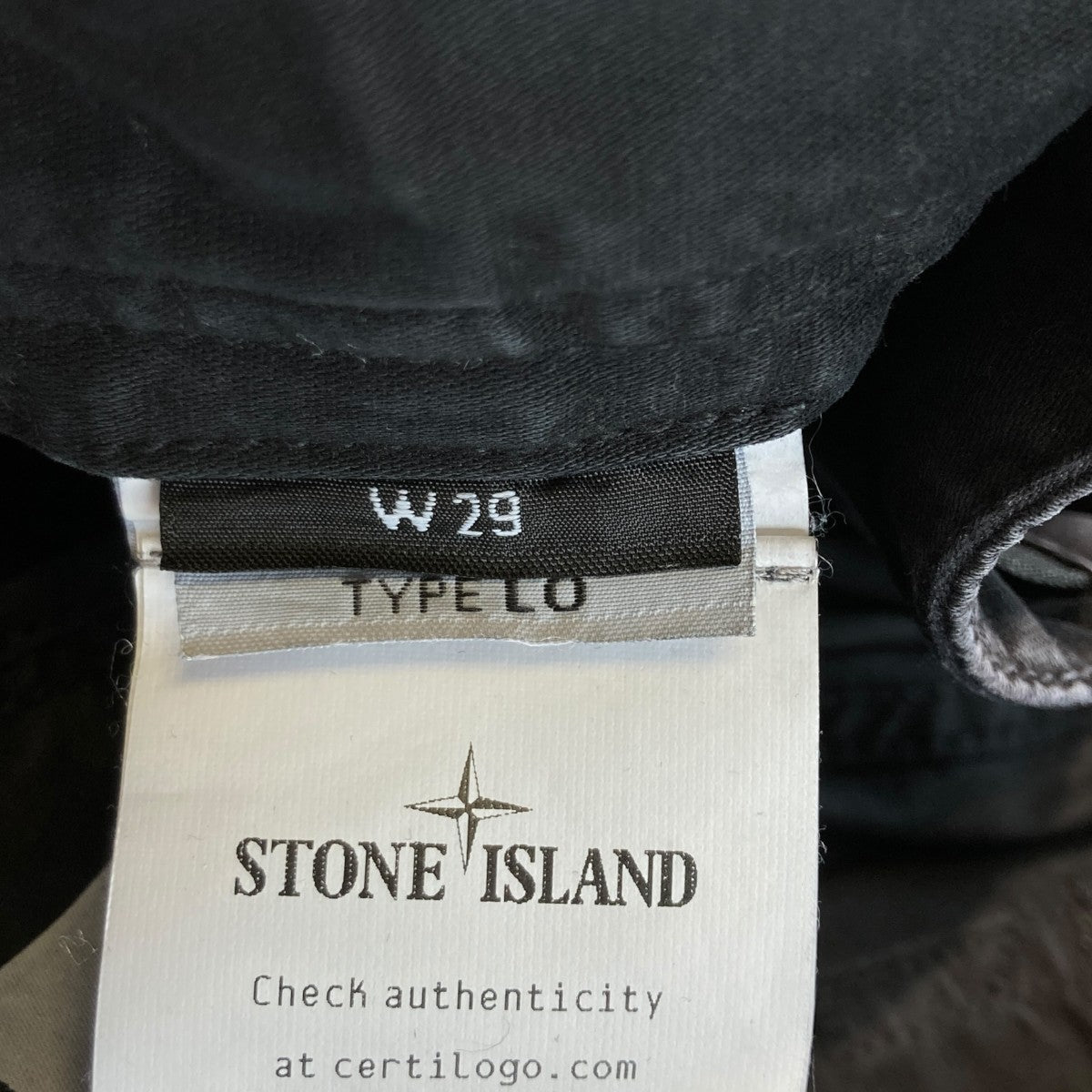 STONE ISLAND MERCERISED RIPSTOPカーゴパンツL1S153100010S0004 古着・中古-5枚目のアイテム画像