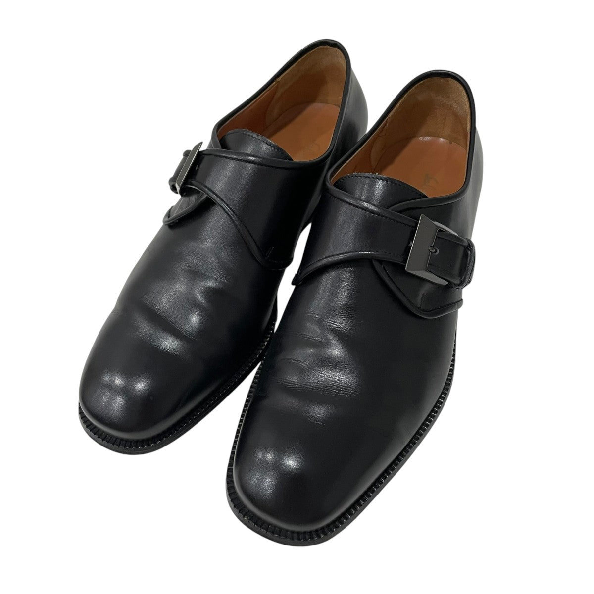 Salvatore Ferragamo モンクストラップドレスシューズUI4768 古着・中古-1枚目のアイテム画像