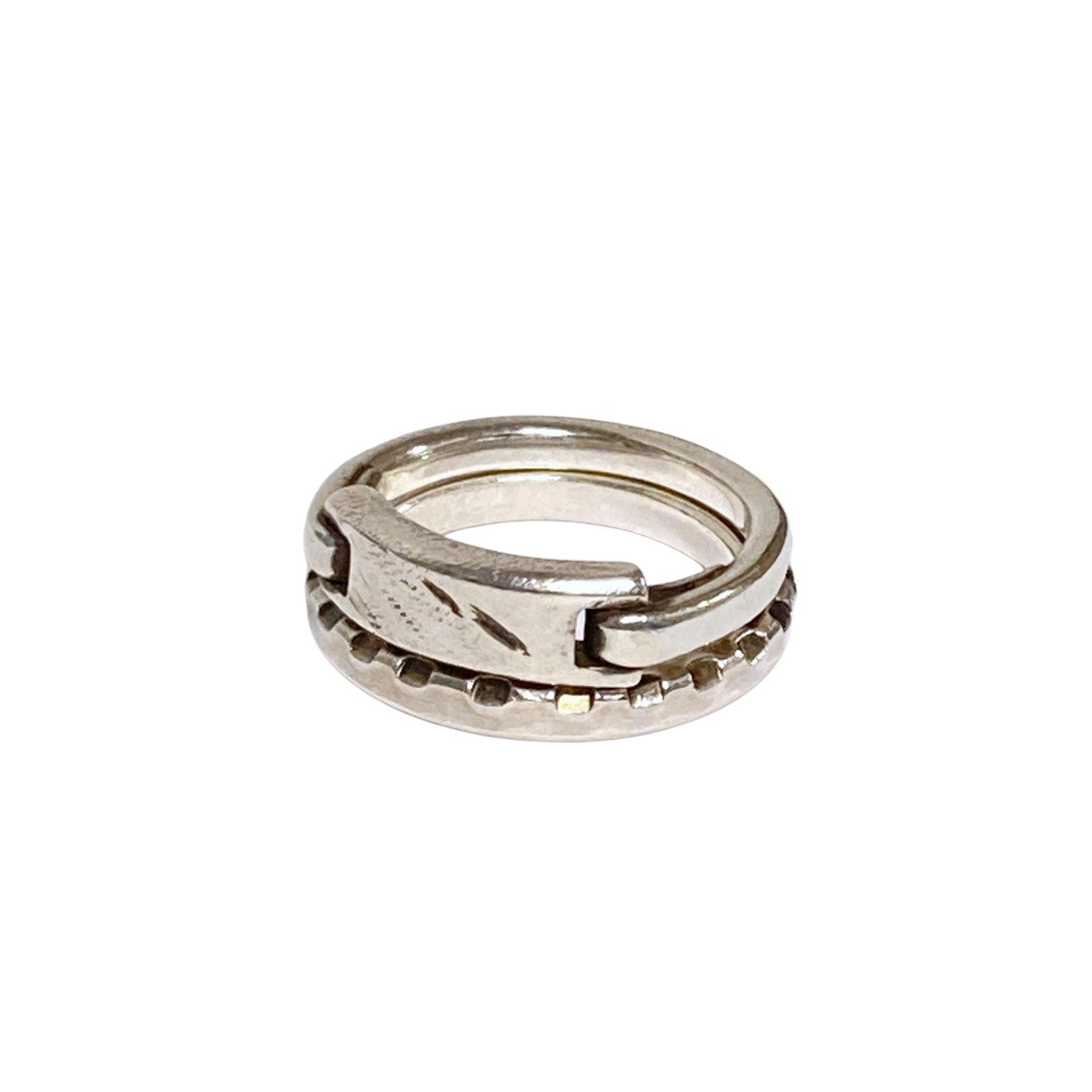 WERKSTATT MUNCHEN RING COMBINATION TAG2連リングM1221 古着・中古-1枚目のアイテム画像