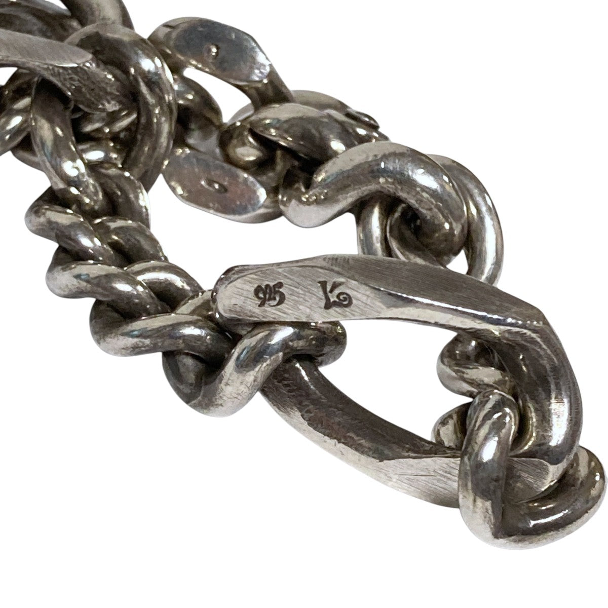 WERKSTATT MUNCHEN Curb Chain Braceletカーブチェーン ブレスレット 古着・中古-3枚目のアイテム画像
