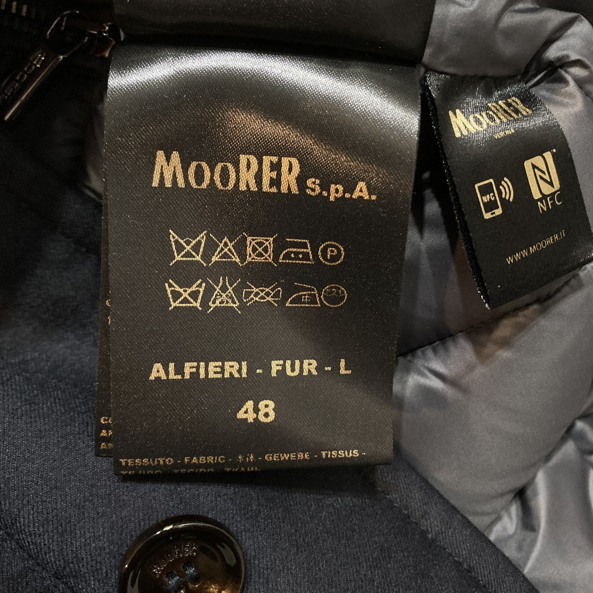 MOORER NETTUNOダウンコートM2252465 古着・中古-8枚目のアイテム画像