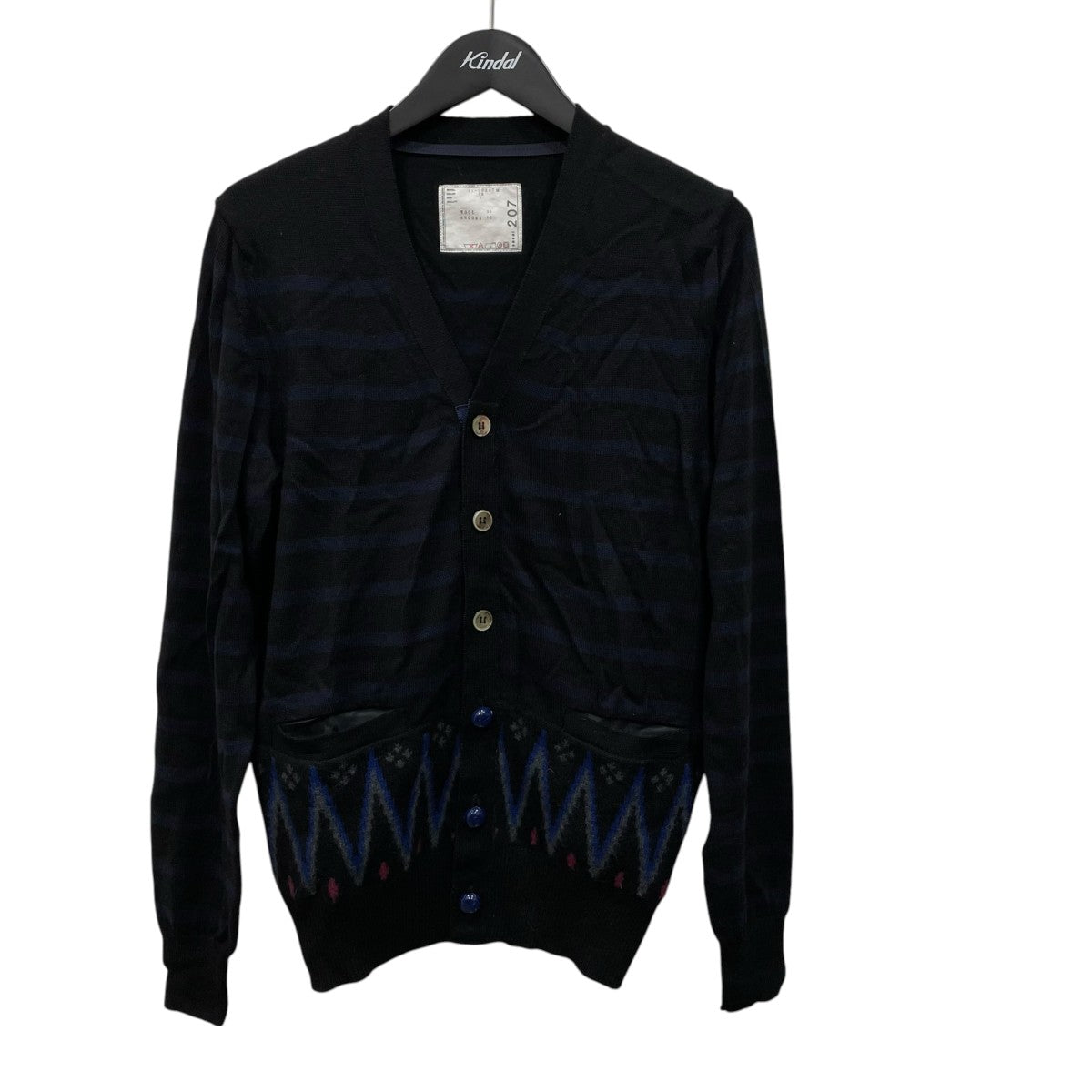 sacai カーディガン11-00207M 古着・中古-1枚目のアイテム画像
