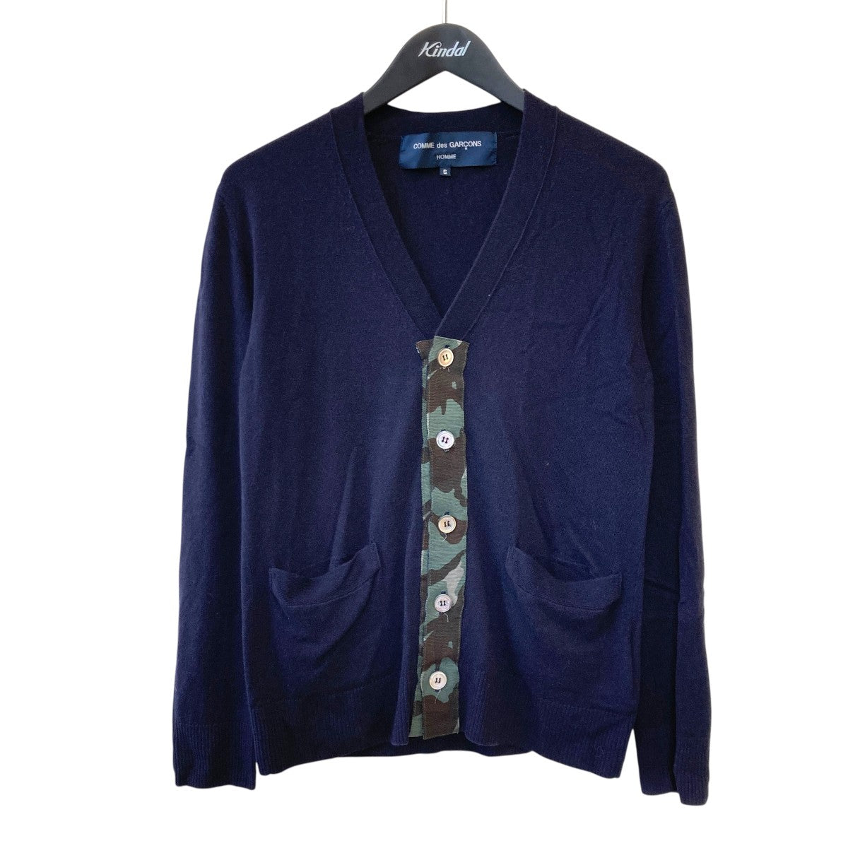 COMME des GARCONS HOMME カーディガンHI-N012 古着・中古-1枚目のアイテム画像