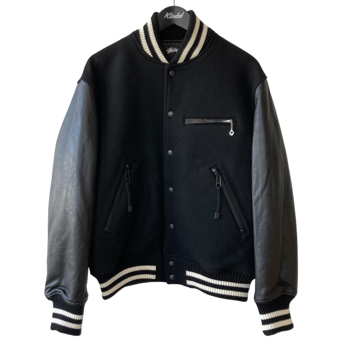 stussy×JUNYA WATANABE MAN スタジャンWR-J901 古着・中古-1枚目のアイテム画像