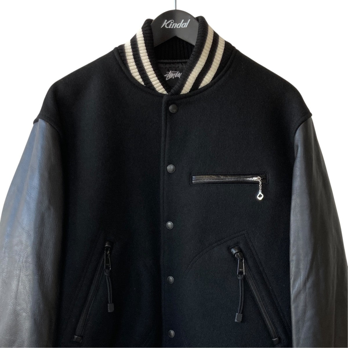 stussy×JUNYA WATANABE MAN スタジャンWR-J901 古着・中古-2枚目のアイテム画像