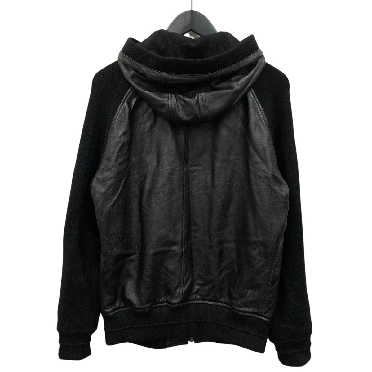 DOLCE ＆ GABBANA レザージップパーカーG9LU4L-H 古着・中古-3枚目のアイテム画像