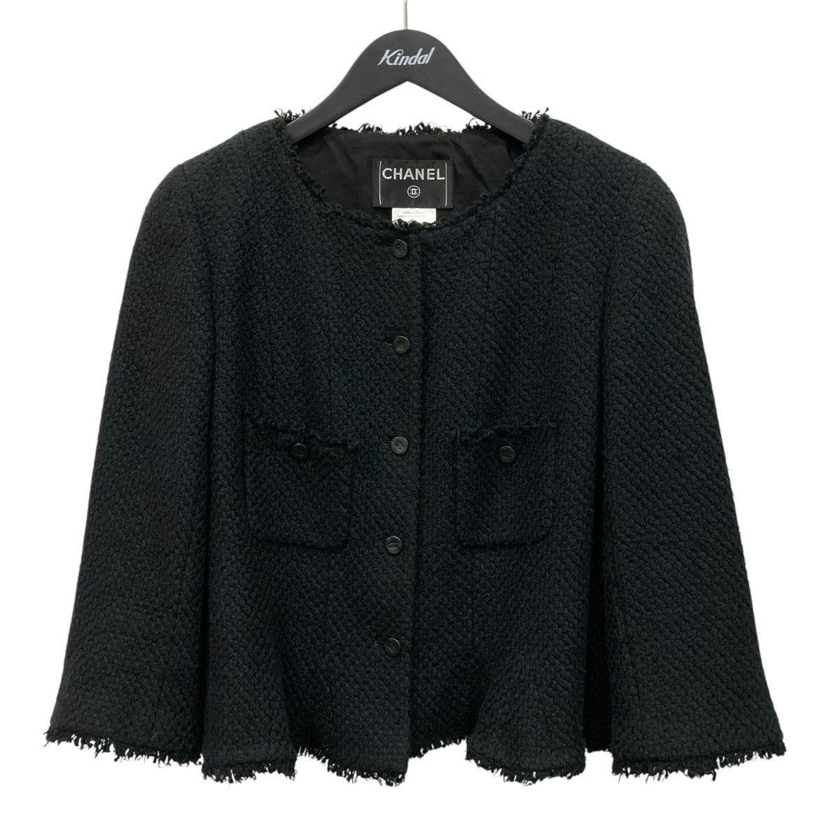 CHANEL ノーカラージャケットP28172V18282 古着・中古-1枚目のアイテム画像