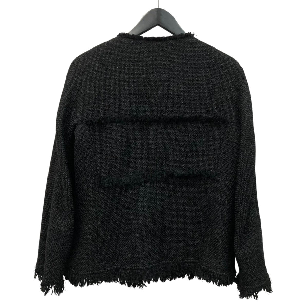 CHANEL ノーカラージャケットP39754V28652 古着・中古-3枚目のアイテム画像