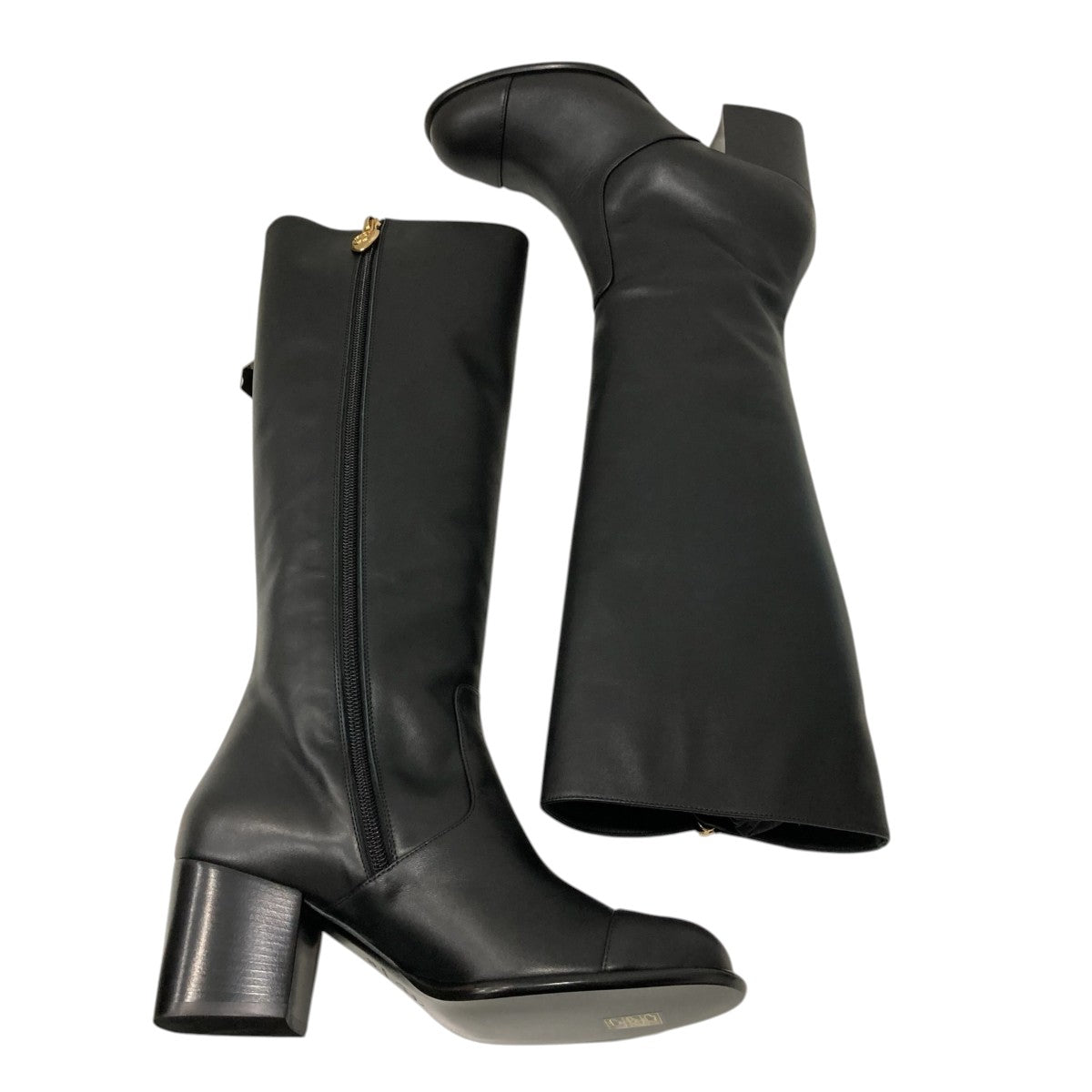 CHANEL High Boots CalfskinブーツG45977 古着・中古-5枚目のアイテム画像