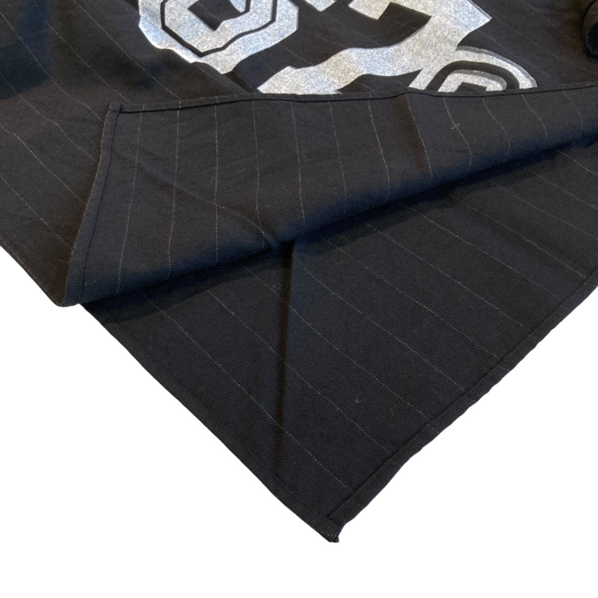 BLACK COMME des GARCONS 大判ストール マフラー1H-K401 古着・中古-4枚目のアイテム画像