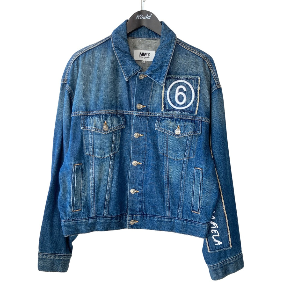 MM6 Maison Margiela デニムジャケットM60052 古着・中古-1枚目のアイテム画像