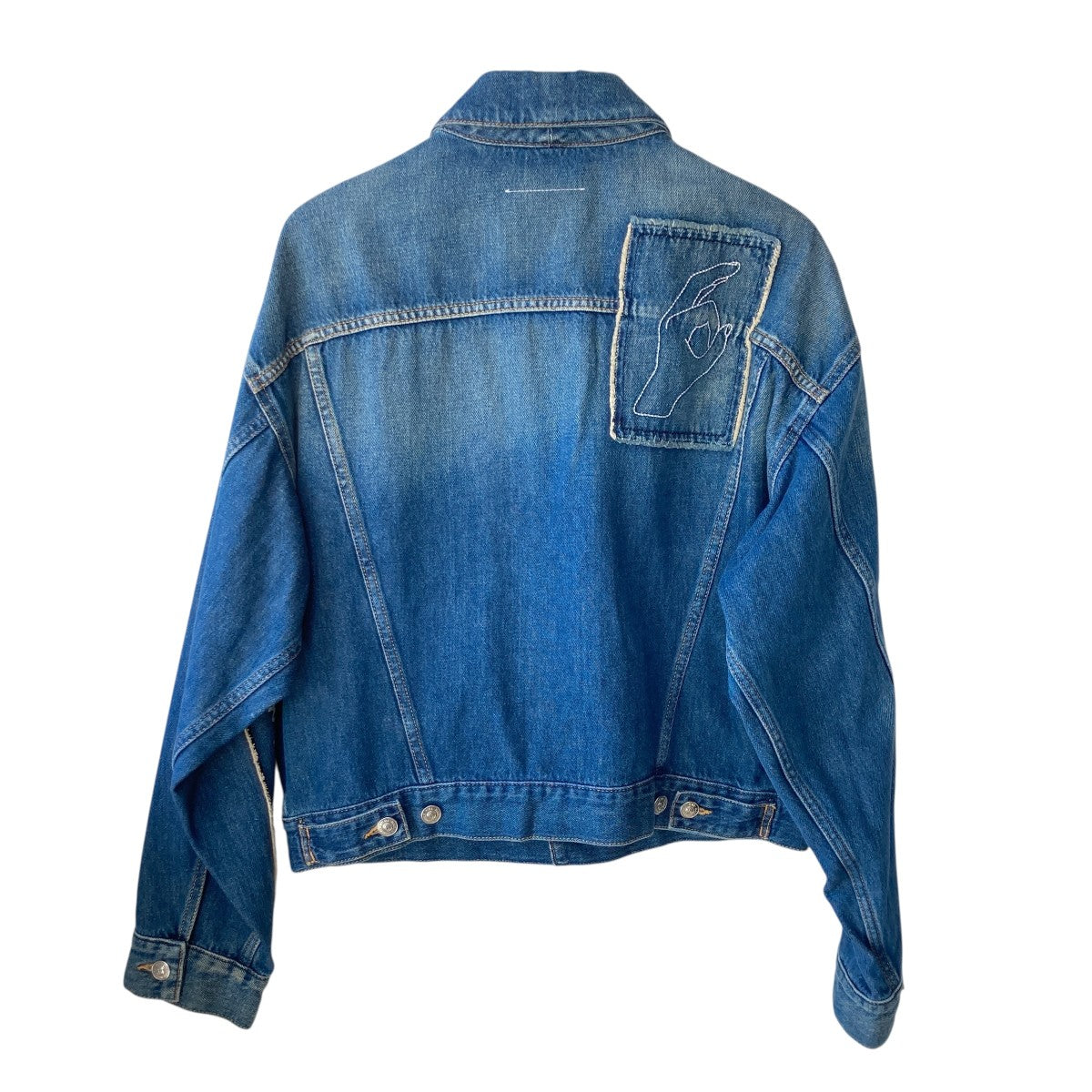 MM6 Maison Margiela デニムジャケットM60052 古着・中古-2枚目のアイテム画像