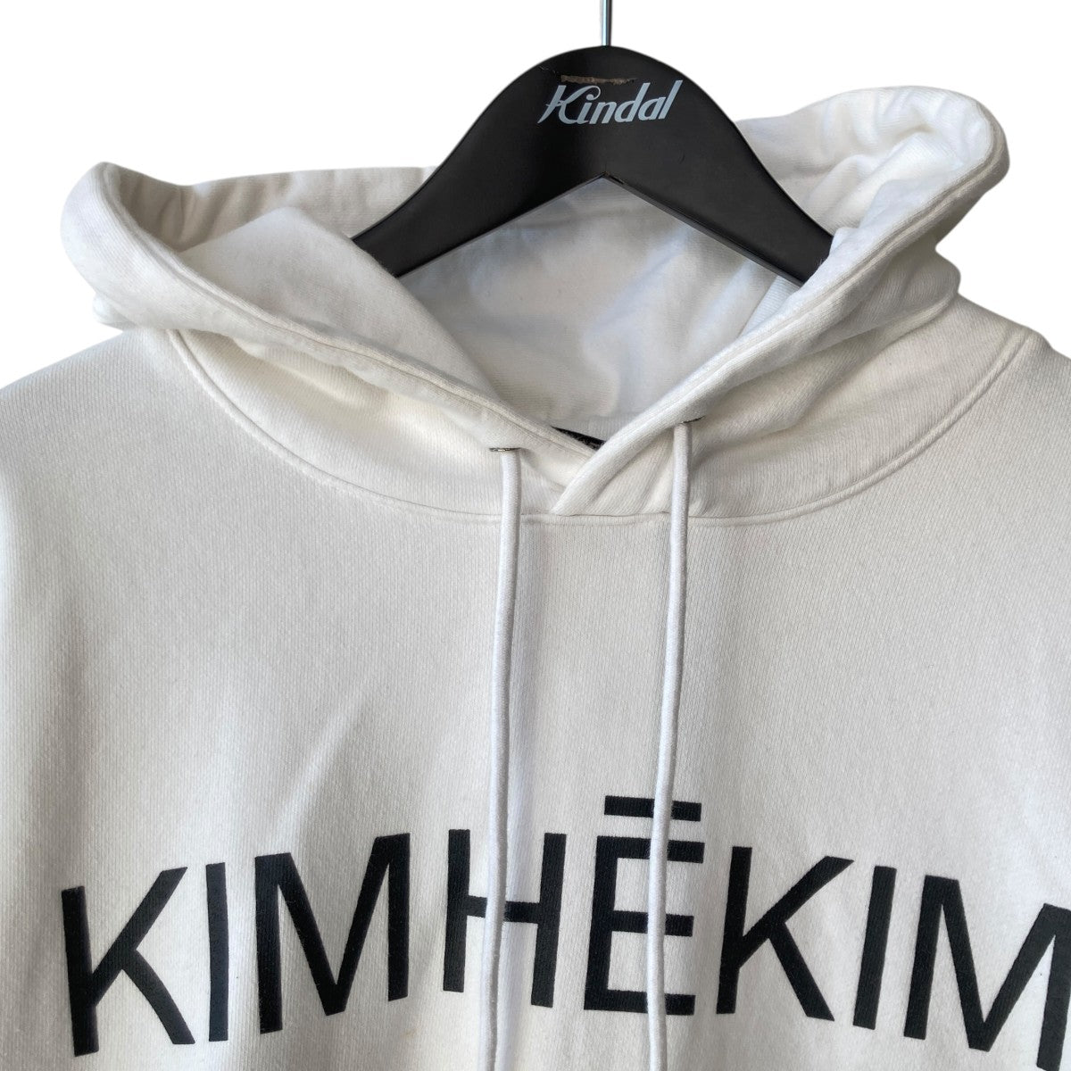 KIMHEKIM ロゴ プルオーバーパーカー 古着・中古-3枚目のアイテム画像