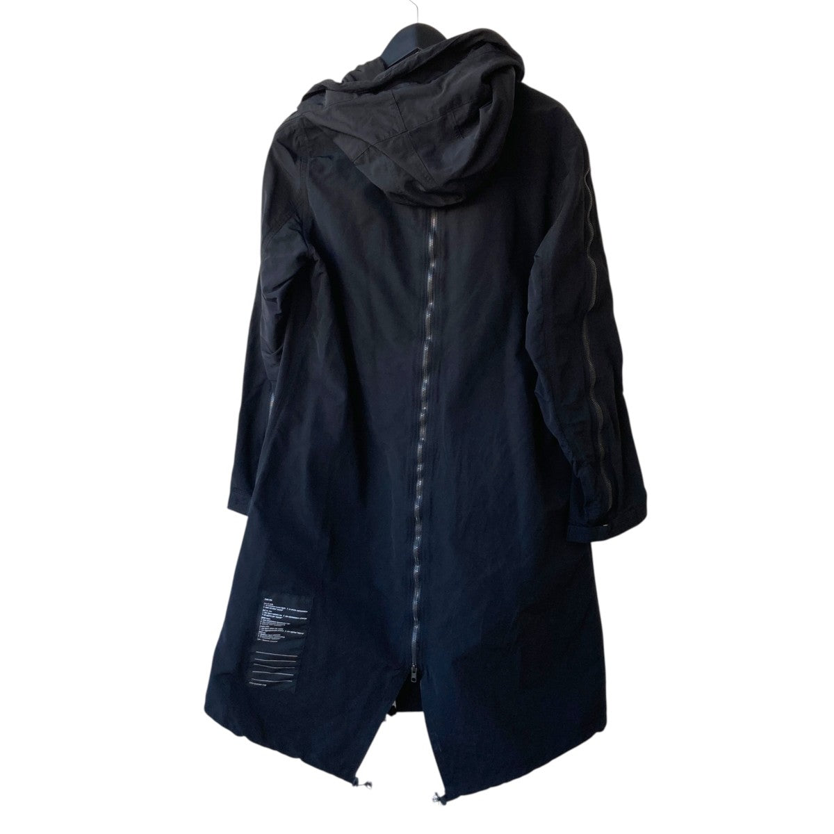 nude：MASAHIKO MARUYAMA MULTI ZIP MILITARY HOODIE COATジップコートnu-1768 古着・中古-2枚目のアイテム画像