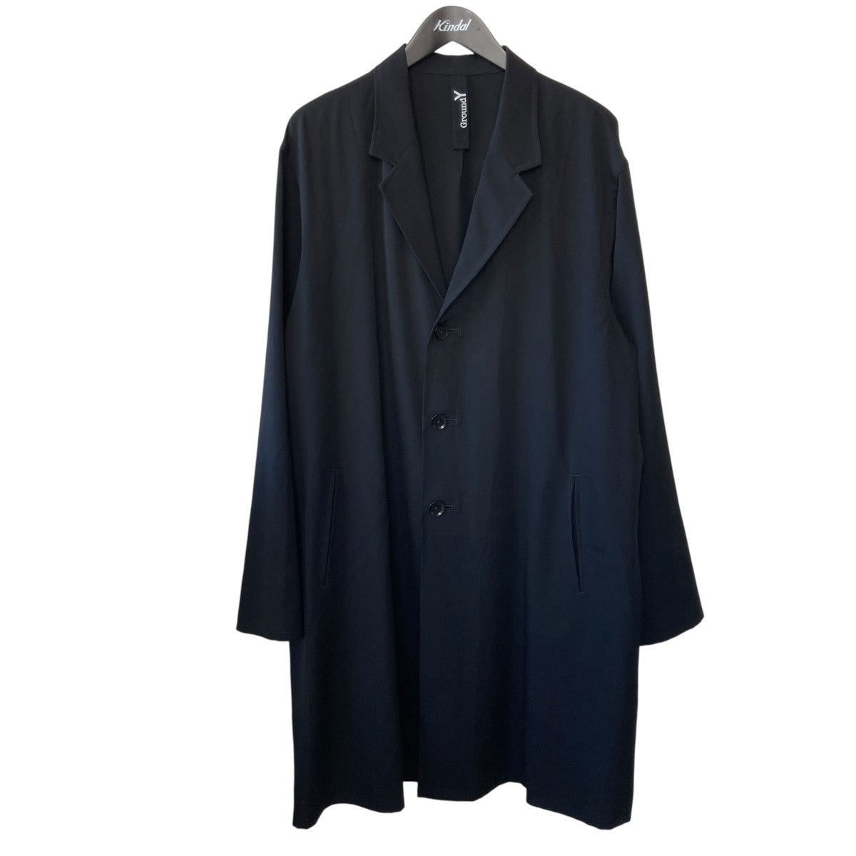 GROUND Y SHIRT JACKETシャツジャケットgk-j04-100 古着・中古-1枚目のアイテム画像