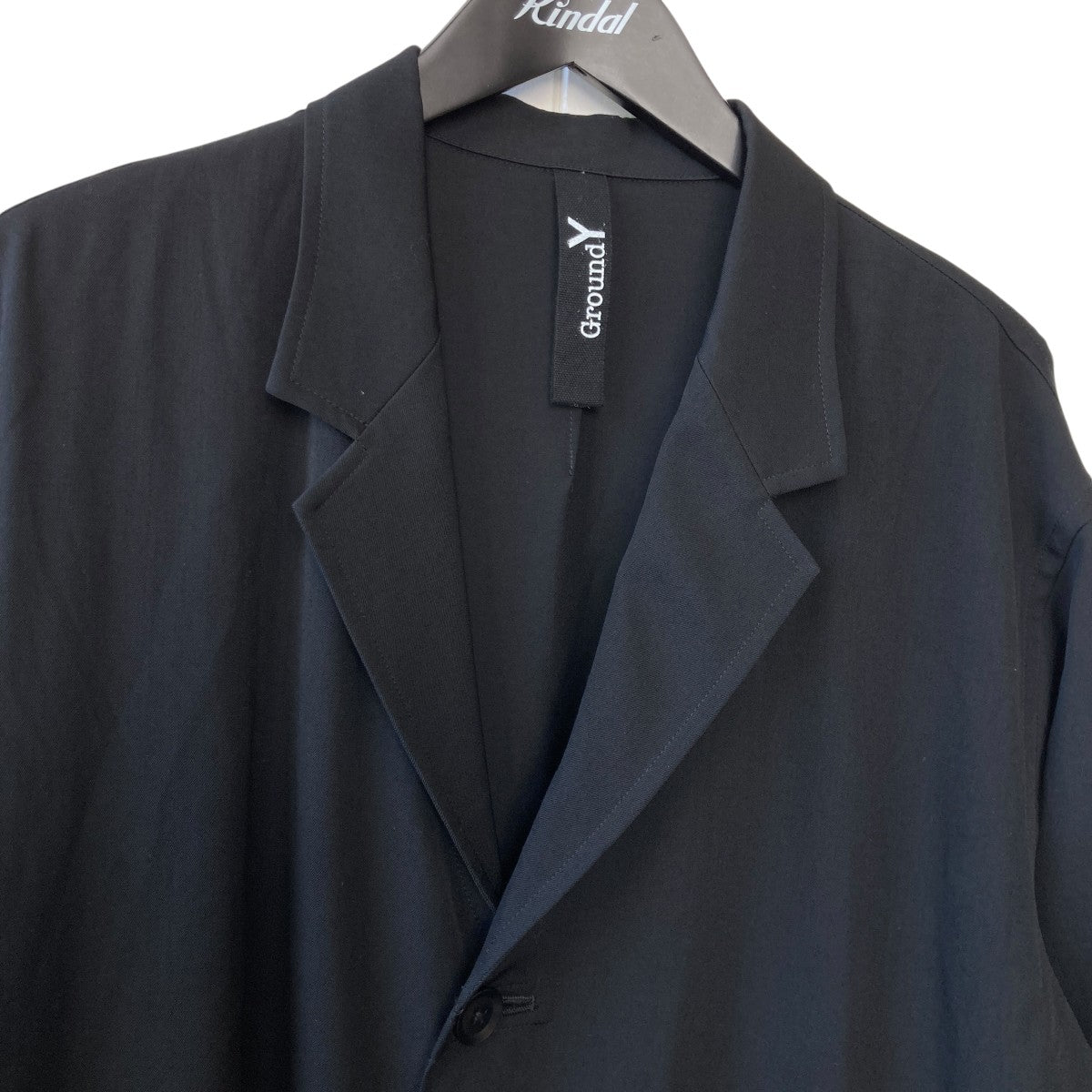 GROUND Y SHIRT JACKETシャツジャケットgk-j04-100 古着・中古-3枚目のアイテム画像