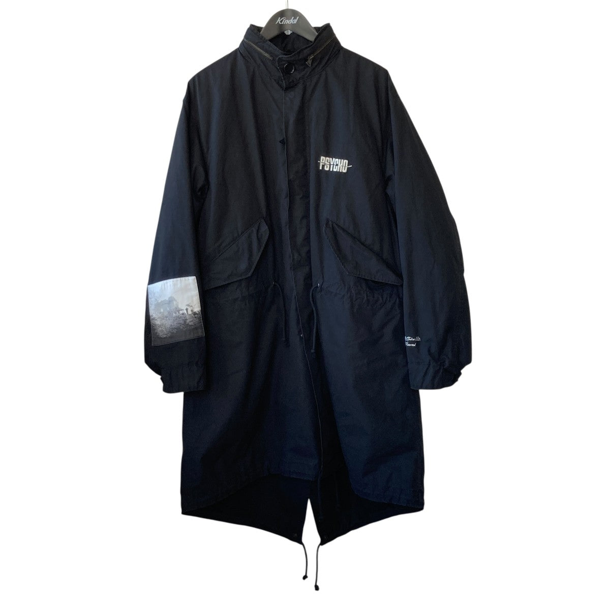 UNDERCOVER CTウェザーモッズコート PSYCHOJQパッチライナー付モッズコートUC2B4302 古着・中古-1枚目のアイテム画像