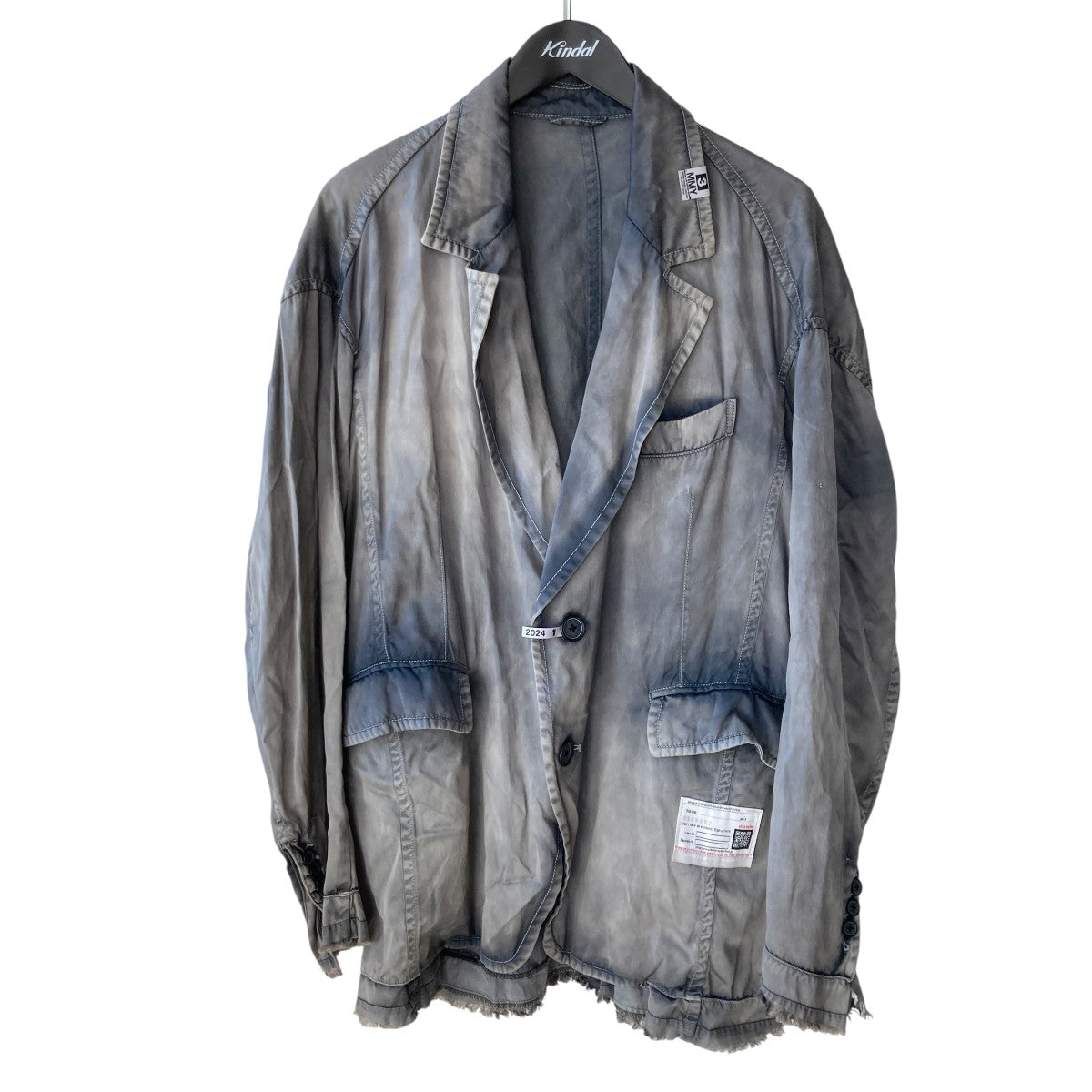 MIHARA YASUHIRO RC TWILL TAILORED JACKETテーラードジャケットB12JK002 古着・中古-1枚目のアイテム画像