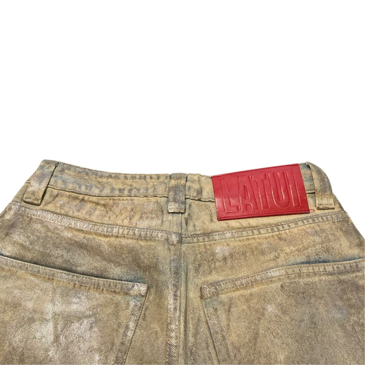 latui atelier デニムパンツ 古着・中古-4枚目のアイテム画像