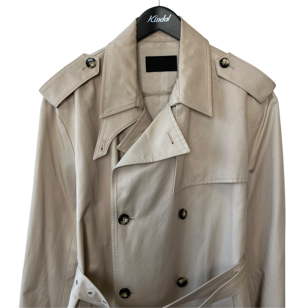 keisukeyoshida トレンチコートKY23FW009 古着・中古-2枚目のアイテム画像