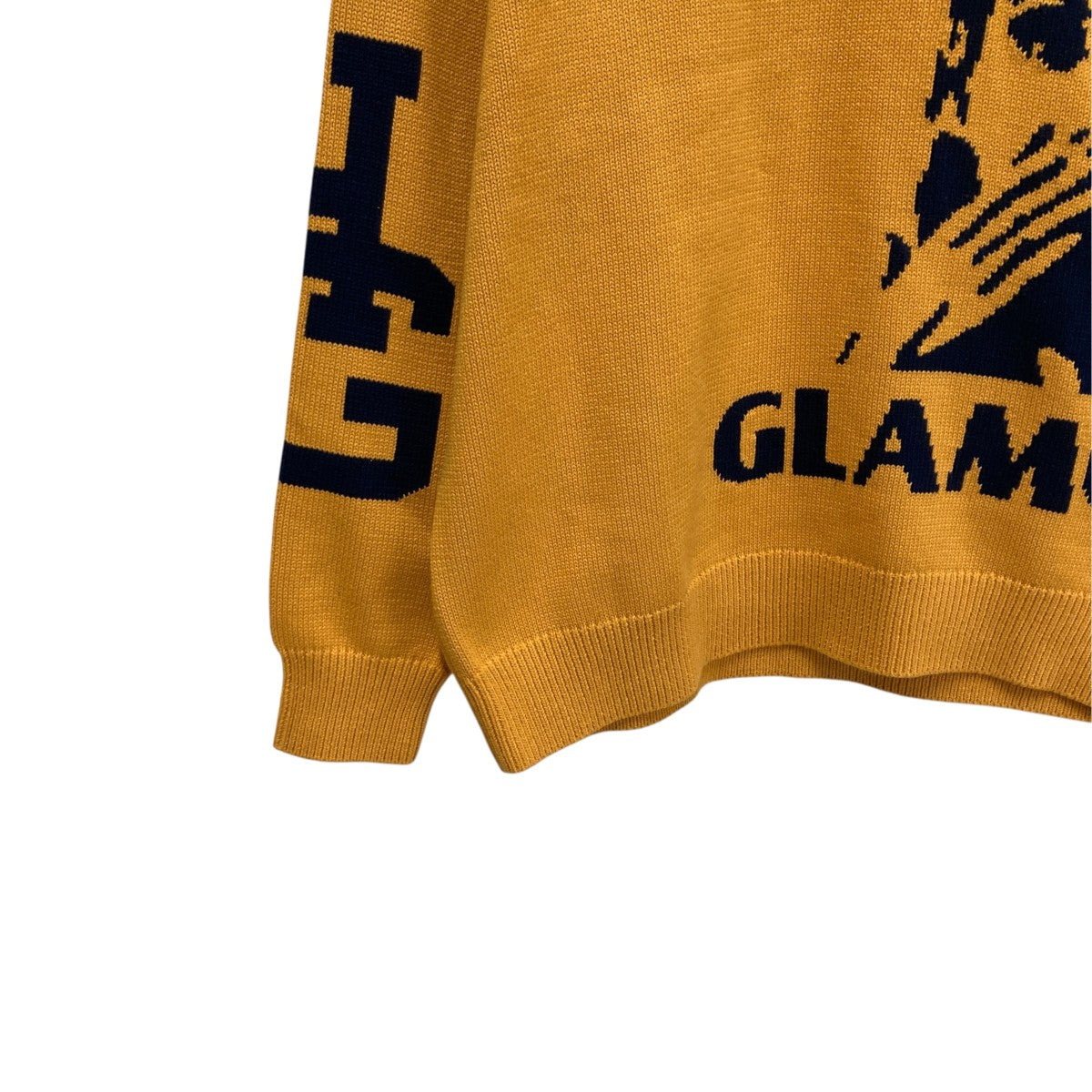Hysteric Glamour SPEAK NO EVIL編込ニット02263NS02 古着・中古-4枚目のアイテム画像