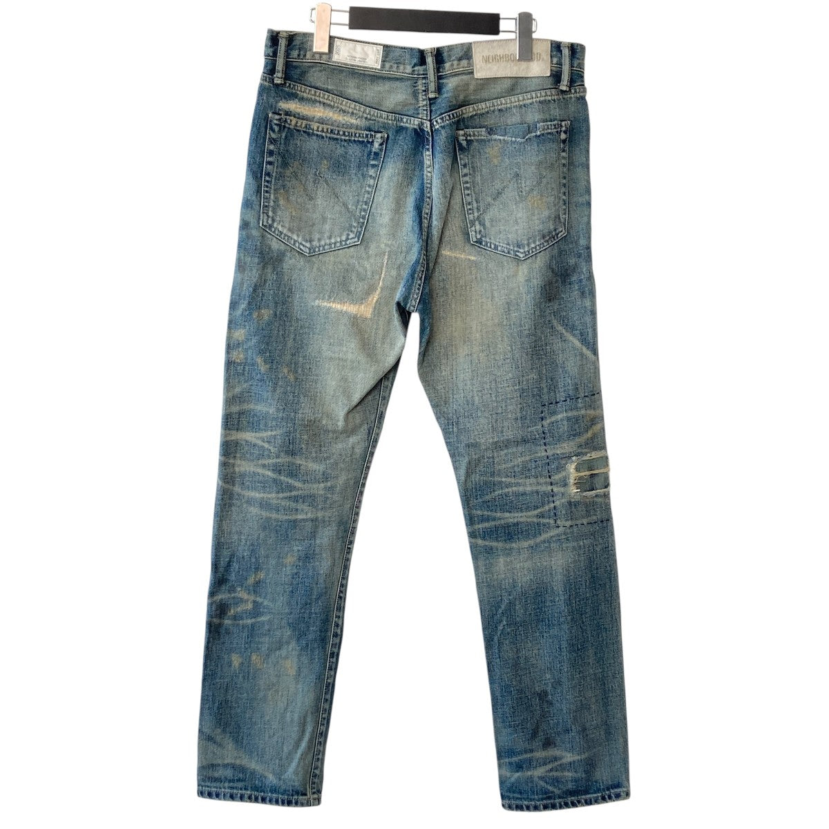 NEIGHBORHOOD SAVAGE DENIM DP MID PANTS加工デニムパンツ251XBNH-PTM09 古着・中古-2枚目のアイテム画像