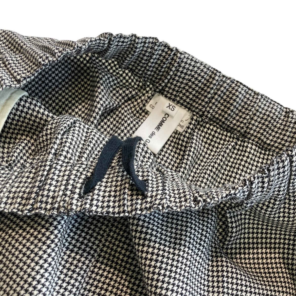COMME des GARCONS GIRL 千鳥格子ワイドイージーパンツNJ-P001 古着・中古-3枚目のアイテム画像