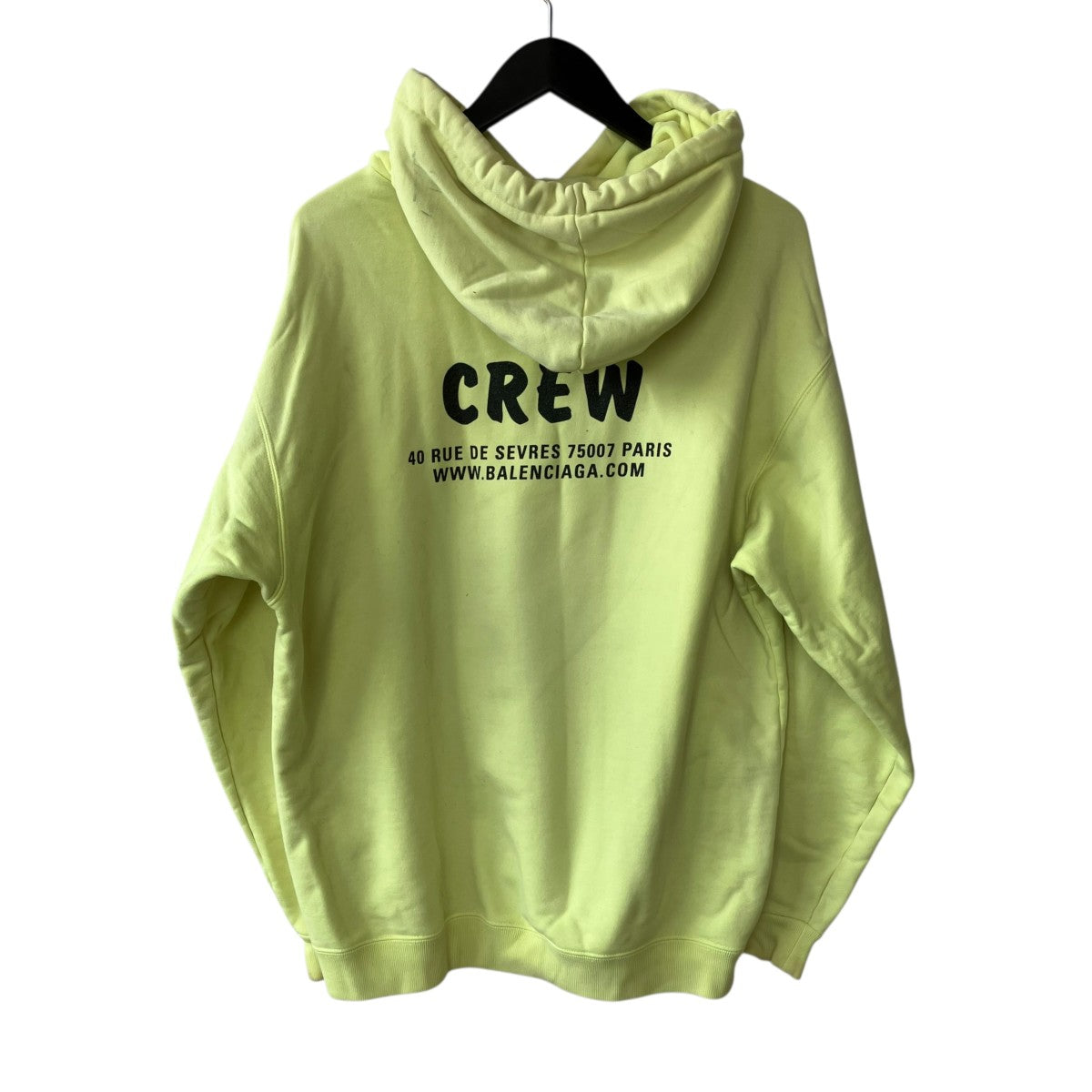 BALENCIAGA CREWプルオーバーパーカー600583 古着・中古-3枚目のアイテム画像