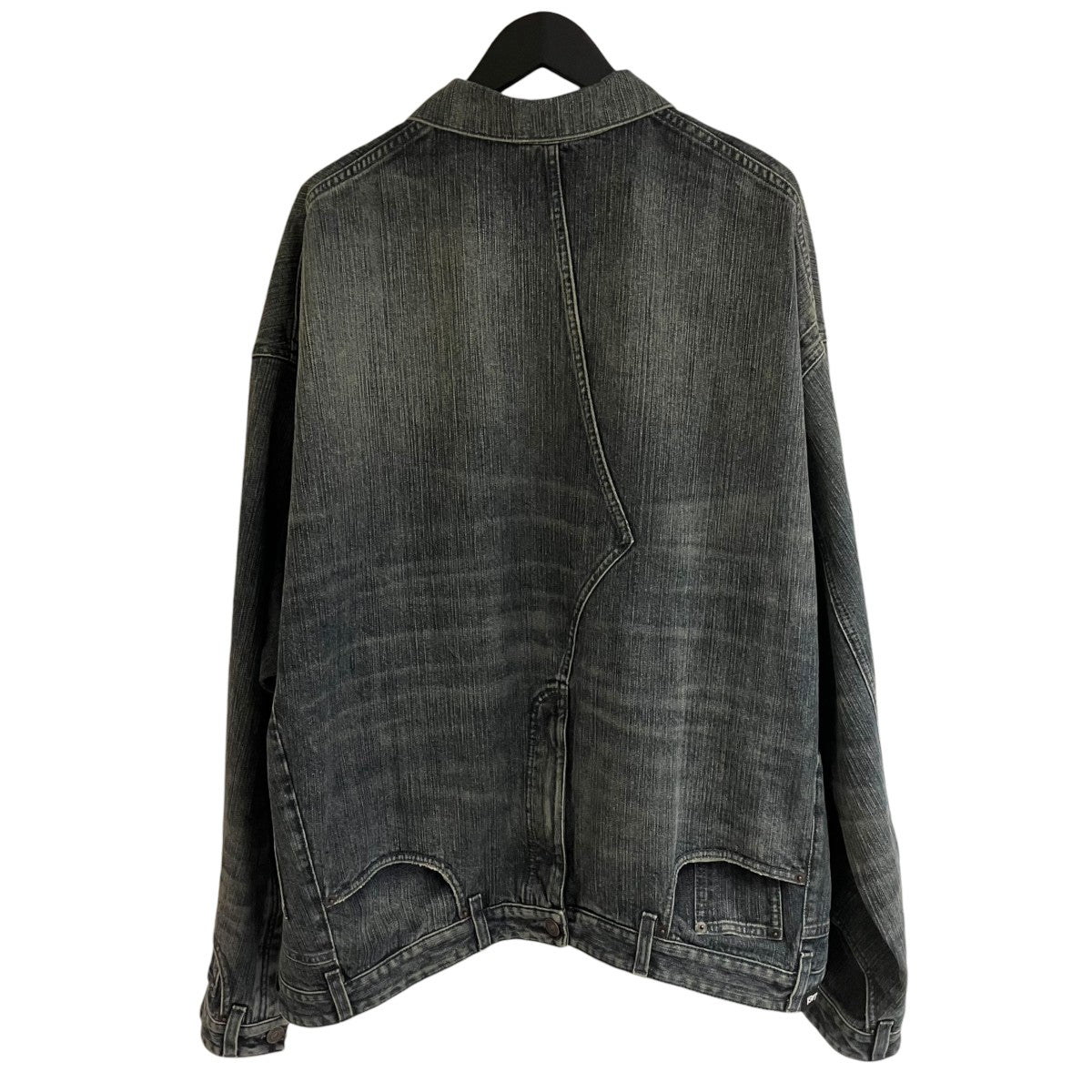 BALENCIAGA デニムジャケット767943 古着・中古-3枚目のアイテム画像
