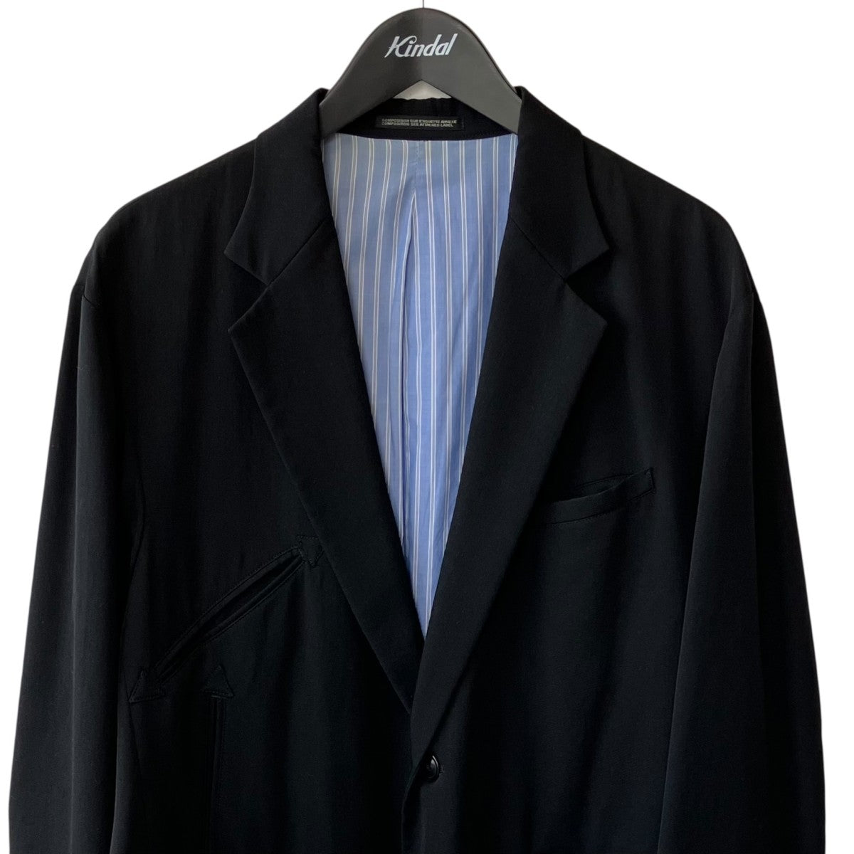Yohji Yamamoto pour homme LOOK1テーラードジャケットHK-J29-100 古着・中古-2枚目のアイテム画像