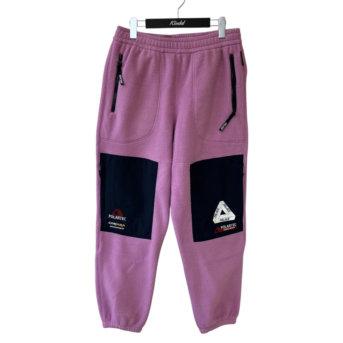 PALACE POLARTEC DOUBLE ZIP JOGGERフリースパンツ 古着・中古-1枚目のアイテム画像