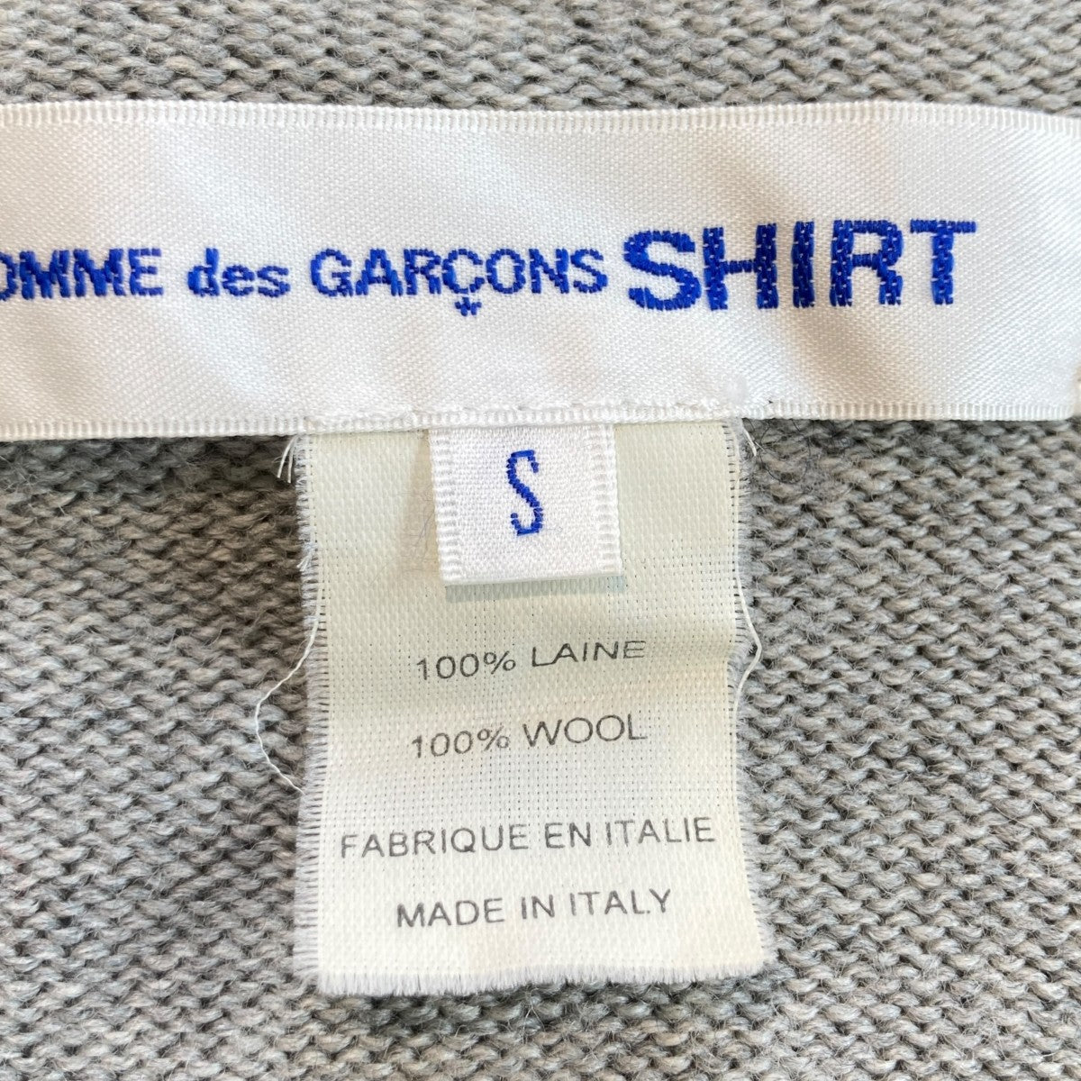 COMME des GARCONS SHIRT カーディガンs23626 古着・中古-4枚目のアイテム画像