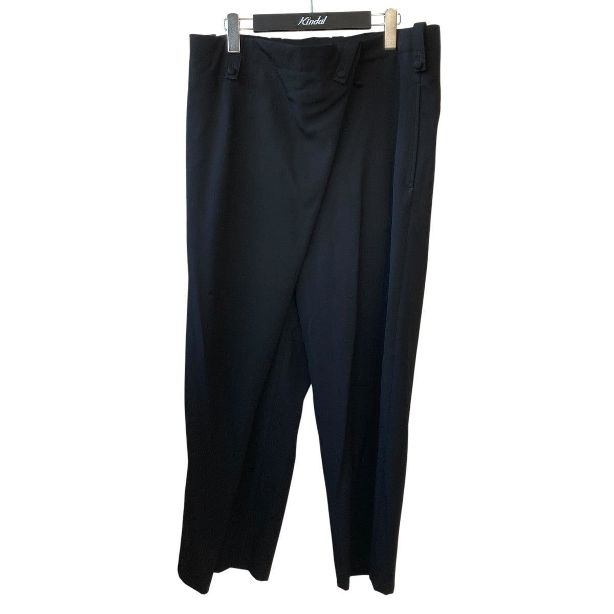 Yohji Yamamoto pour homme ワイドラップパンツHC-P02-100 古着・中古-1枚目のアイテム画像