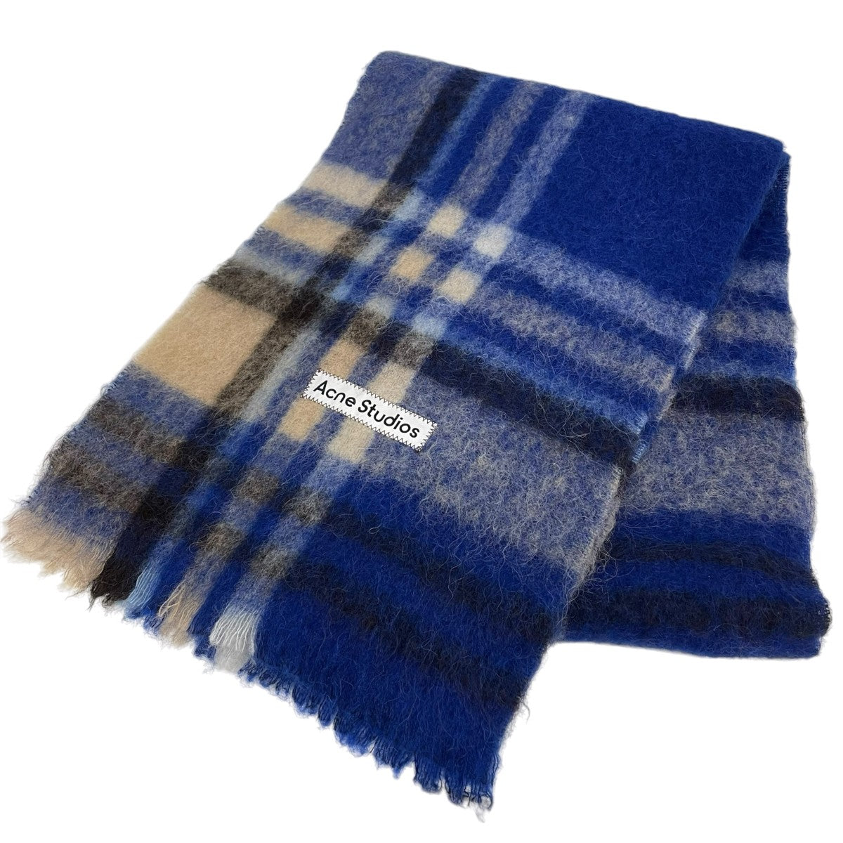 ACNE STUDIOS チェックマフラーFN-UX-SCAR000157 古着・中古-1枚目のアイテム画像