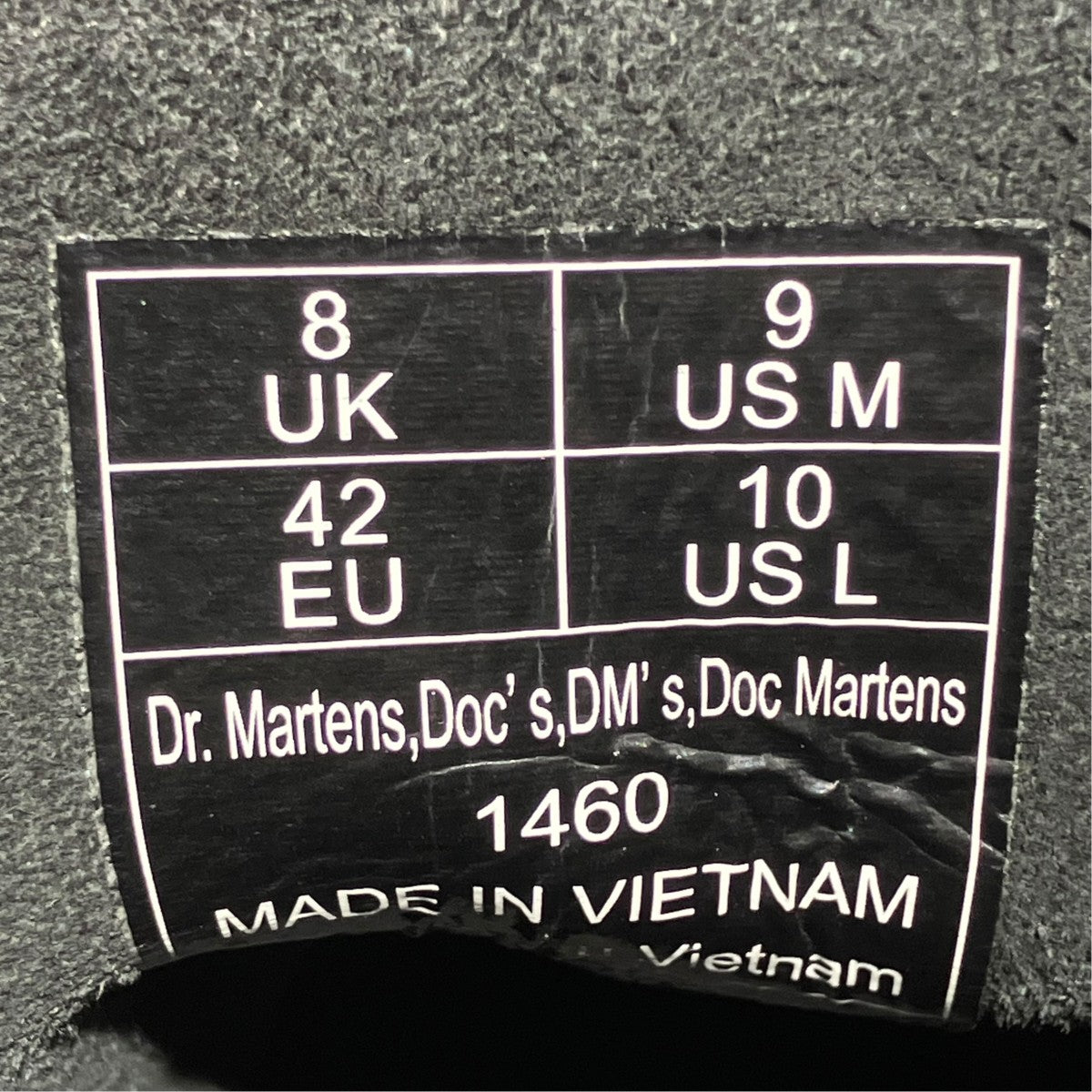 Dr．Martens 14608ホールブーツ10072004 古着・中古-6枚目のアイテム画像