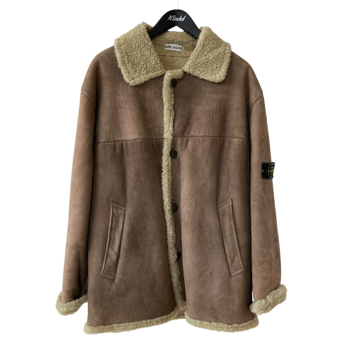 STONE ISLAND 90s massimo ostiムートンジャケット21150045 古着・中古-1枚目のアイテム画像