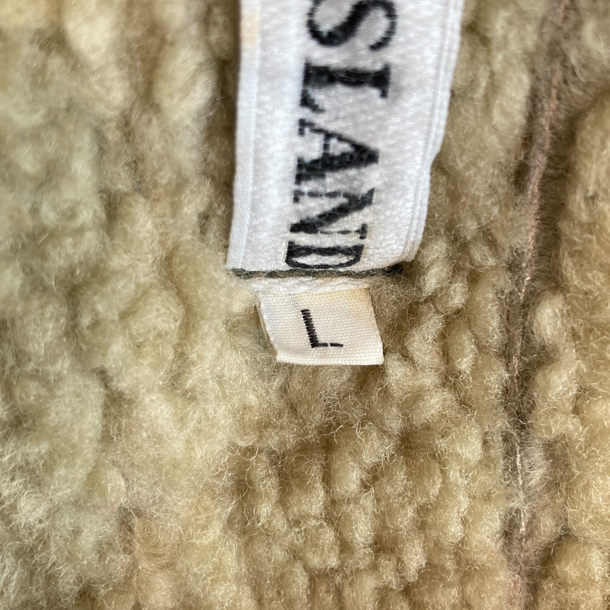 STONE ISLAND 90s massimo ostiムートンジャケット21150045 古着・中古-9枚目のアイテム画像