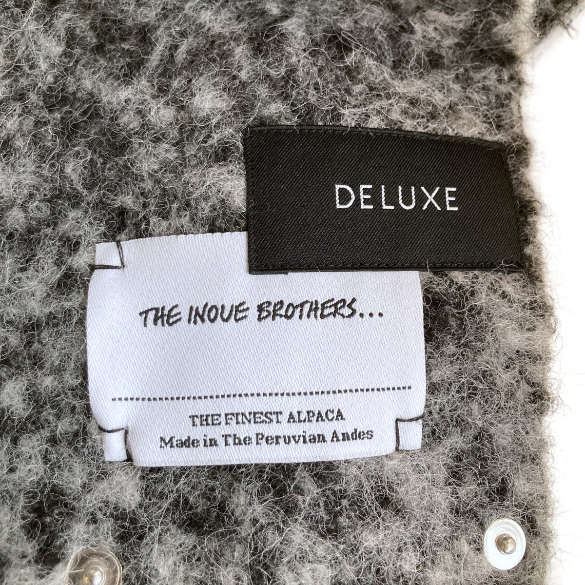 Deluxe×THE INOUE BROTHERS マフラー 古着・中古-4枚目のアイテム画像