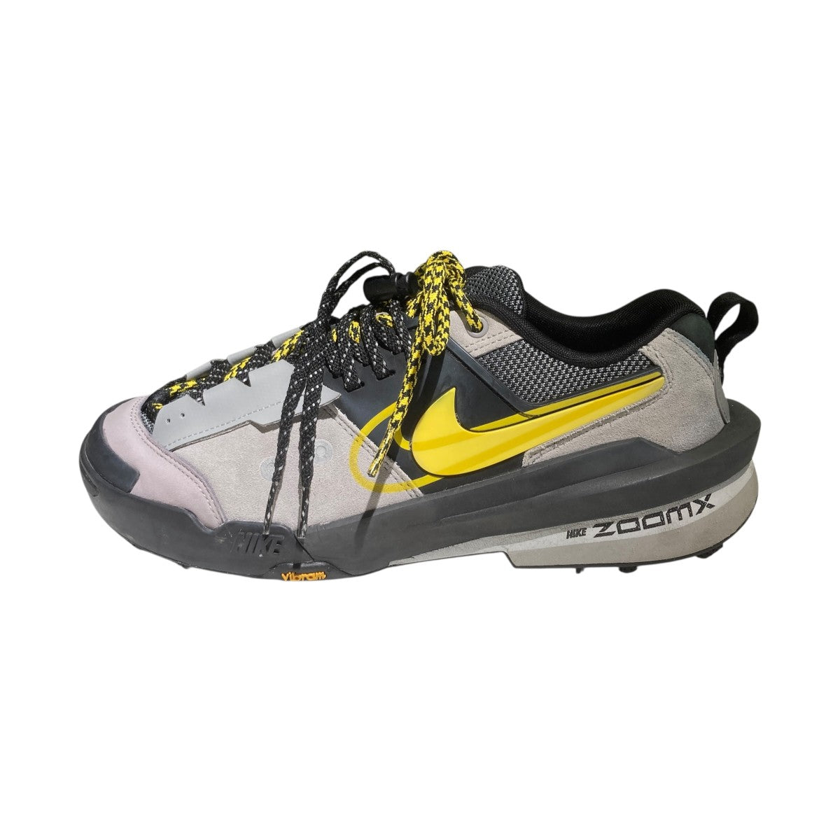 NIKE×sacai Zegamadome Matte SilverスニーカーHQ8618-002 古着・中古-2枚目のアイテム画像
