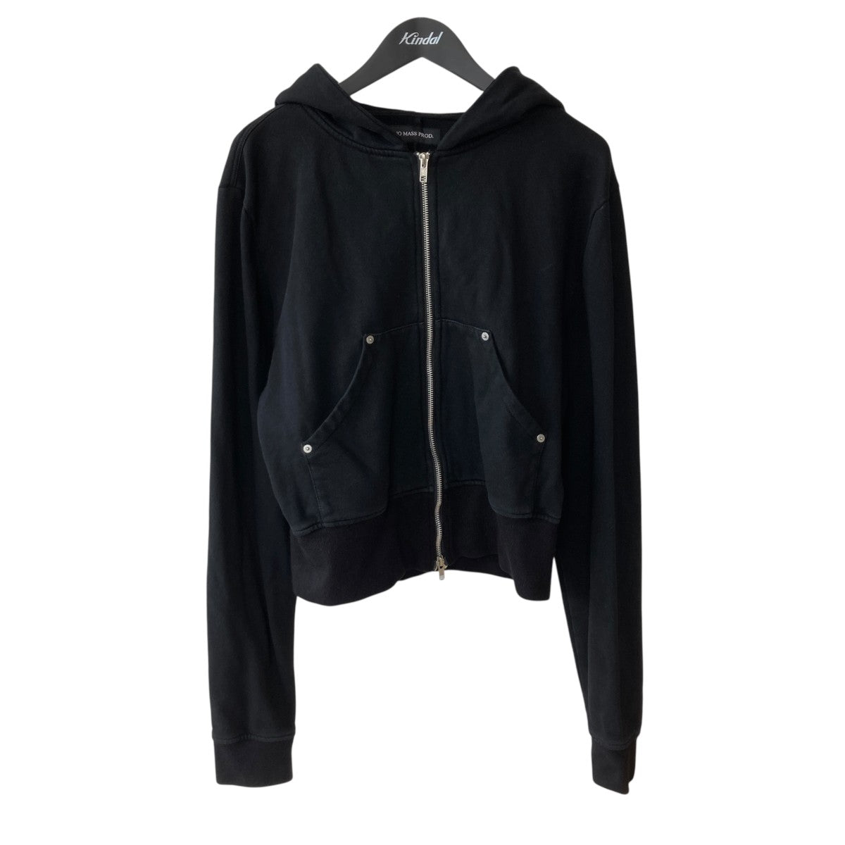 NO MASS PROD NO MASS PROD GLMNST zip up hoodieジップアップパーカー 古着・中古-1枚目のアイテム画像